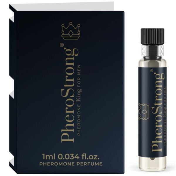 PHEROSTRONG - PARFUM PHÉROMONE KING POUR HOMME 1 ML -