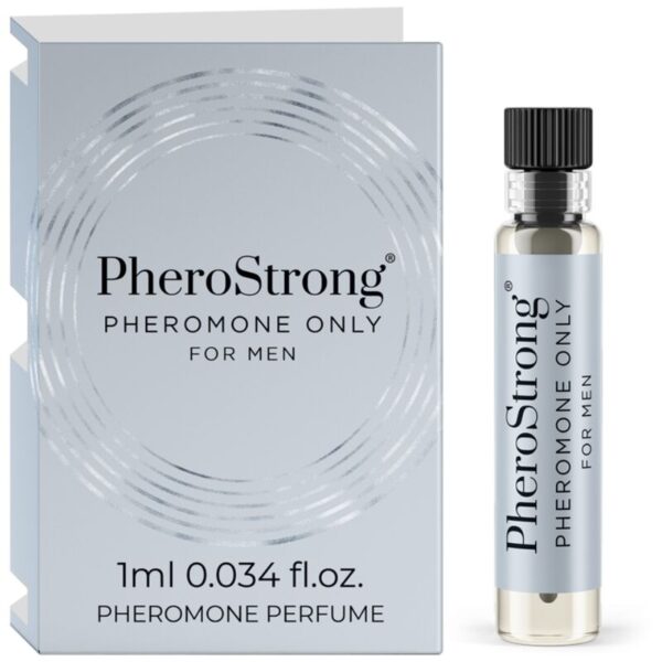PHEROSTRONG - PARFUM AUX PHÉROMONES UNIQUEMENT POUR HOMMES 1 ML -