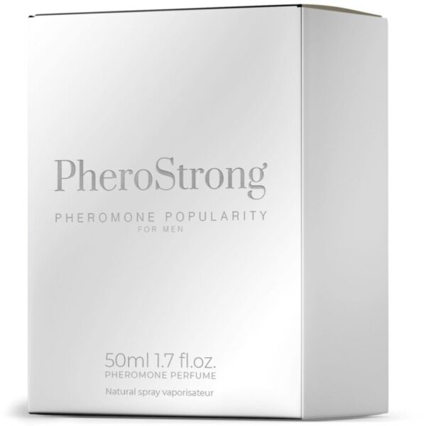 PHEROSTRONG - PARFUM PHÉROMONE POPULARITÉ POUR HOMME 50 ML - – Image 3