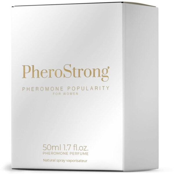 PHEROSTRONG - PARFUM PHÉROMONE POPULARITÉ POUR FEMME 50 ML - – Image 3