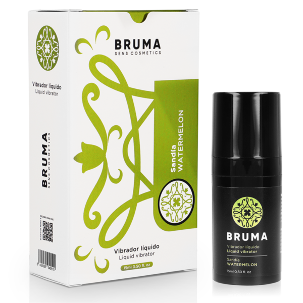 BRUMA - VIBRATEUR LIQUIDE ULTRA GLISSANT Pastèque 15 ML -