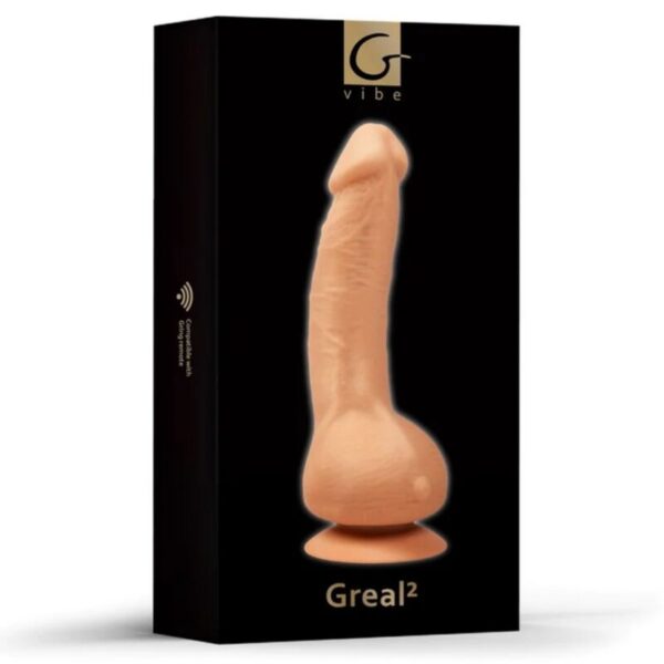G-VIBE - VIBRATEUR RÉALISTE GREAL 2 NATUREL - – Image 4