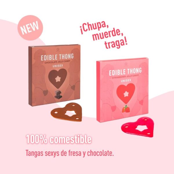 SECRET PLAY - THONG GUMMY CHOCOLAT - – Image 4