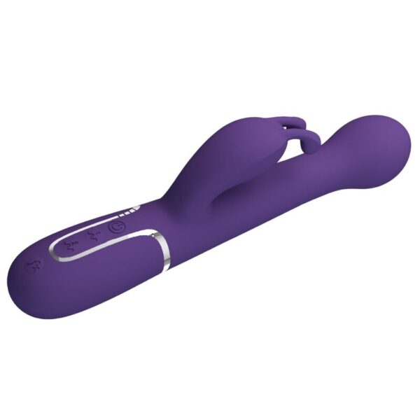 PRETTY LOVE - VIBRATEUR DEJON RABBIT 3 EN 1 MULTIFONCTION VIOLET - – Image 4