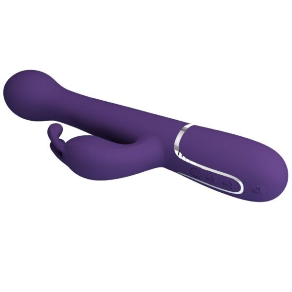 PRETTY LOVE - VIBRATEUR DEJON RABBIT 3 EN 1 MULTIFONCTION VIOLET - – Image 5