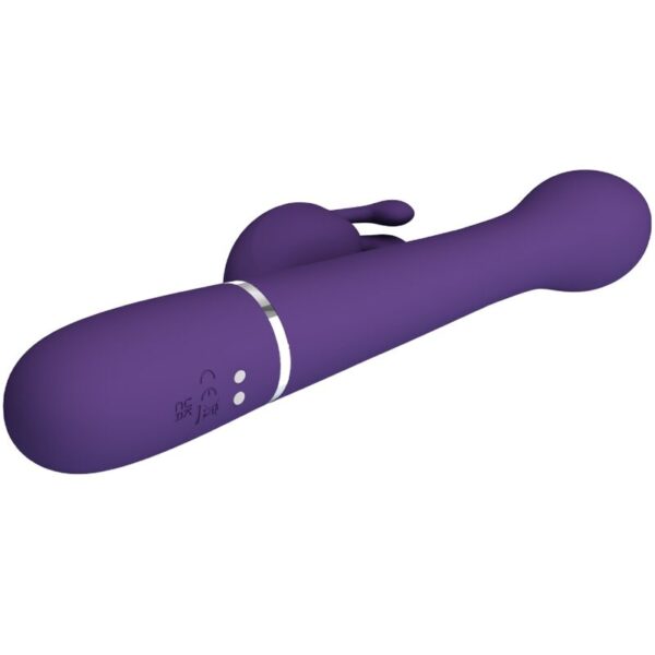 PRETTY LOVE - VIBRATEUR DEJON RABBIT 3 EN 1 MULTIFONCTION VIOLET - – Image 6