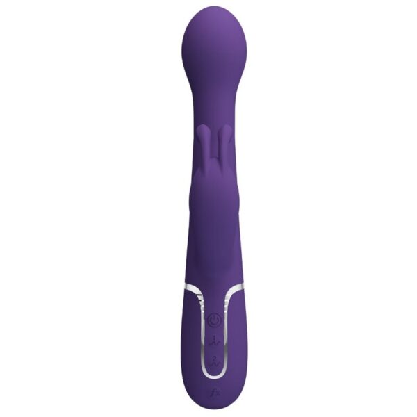PRETTY LOVE - VIBRATEUR DEJON RABBIT 3 EN 1 MULTIFONCTION VIOLET - – Image 3
