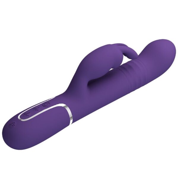 PRETTY LOVE - COALE VIBRATEUR  RABBIT 4 EN 1 VIOLET - – Image 4