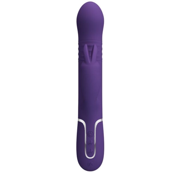 PRETTY LOVE - COALE VIBRATEUR  RABBIT 4 EN 1 VIOLET - – Image 3