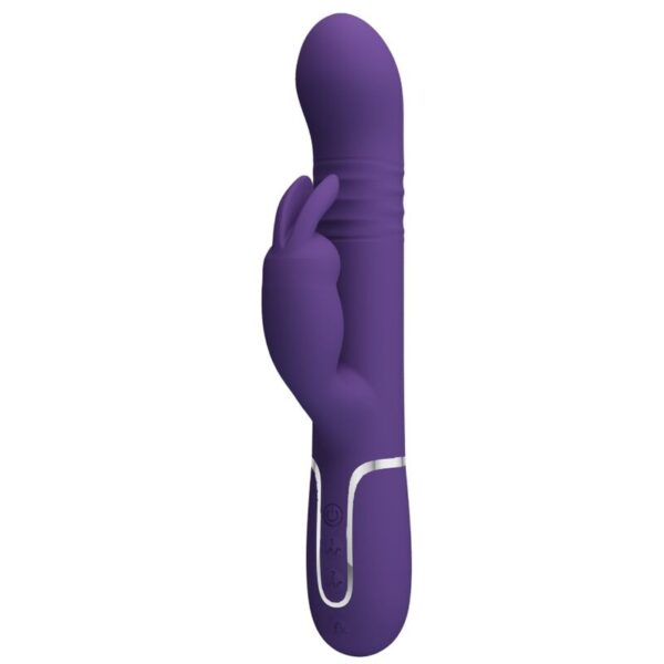 PRETTY LOVE - COALE VIBRATEUR  RABBIT 4 EN 1 VIOLET - – Image 2