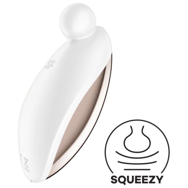 SATISFYER - VIBRATEUR SPOT ON 2 LAY-ON BLANC - – Image 3