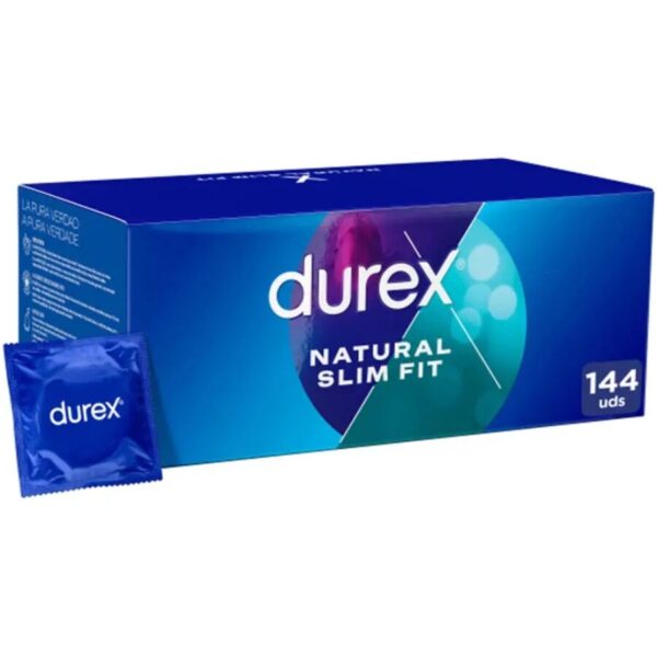 DUREX - BASE NATUREL SLIM FIT 144 UNITÉS -