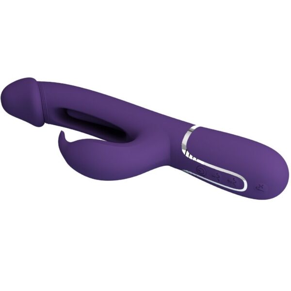 PRETTY LOVE - VIBRATEUR DEJON RABBIT 3 EN 1 MULTIFONCTION VERT AQUA - – Image 4