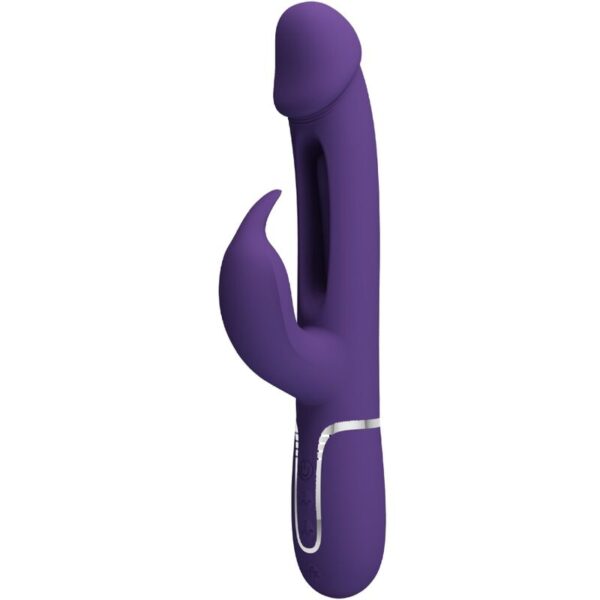 PRETTY LOVE - VIBRATEUR DEJON RABBIT 3 EN 1 MULTIFONCTION VERT AQUA - – Image 2