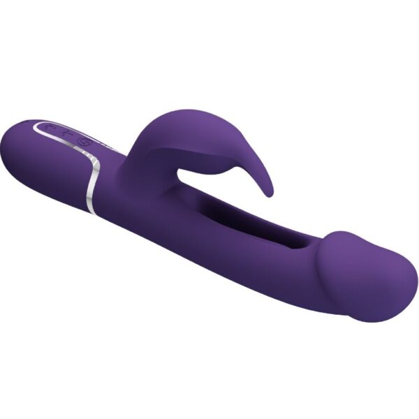 PRETTY LOVE - VIBRATEUR DEJON RABBIT 3 EN 1 MULTIFONCTION VERT AQUA - – Image 5