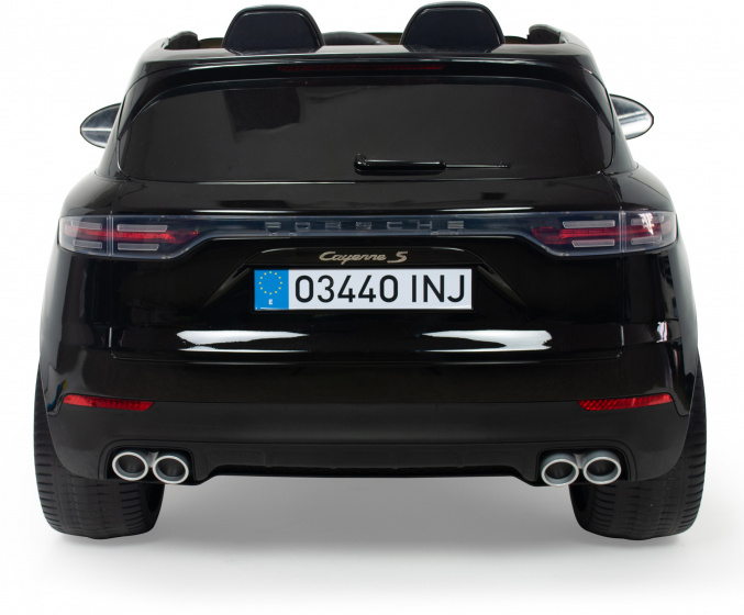 Chariots à batterie Porsche Cayenne S Voiture électrique pour enfant 12V Noir - Injusa – Image 12