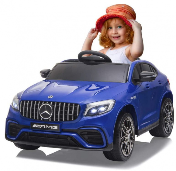 Chariots à batterie Mercedes-AMG GLC 63 S battery vehicle junior 115 cm blue - JAMARA – Image 11