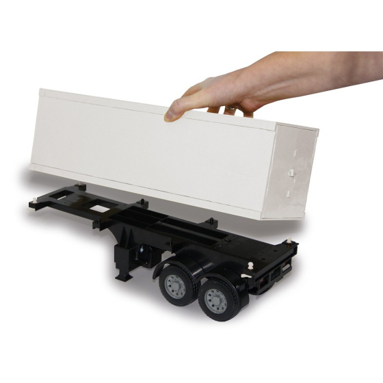 Véhicules RC RC Mercedes-Benz Arocs camion porte-conteneurs 2.4 Ghz blanc 1:20 - JAMARA – Image 13