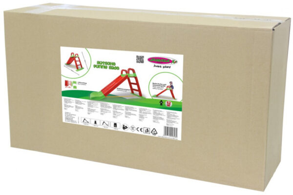 Toboggans Funny toboggan junior 145 x 59 x 79 cm rouge/vert - JAMARA – Image 12
