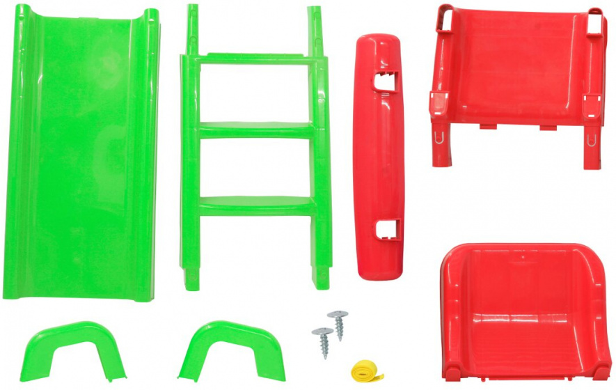 Toboggans Funny toboggan junior 145 x 59 x 79 cm vert/rouge - JAMARA – Image 10