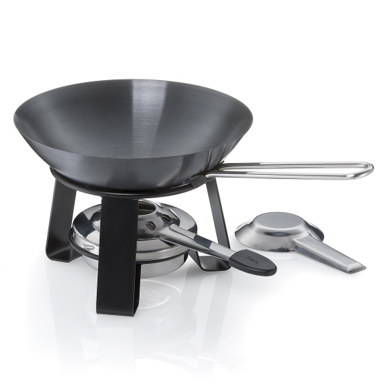 Gourmet sets Joy mini wok avec rechaud Ø 18 cm noir - Kela – Image 10