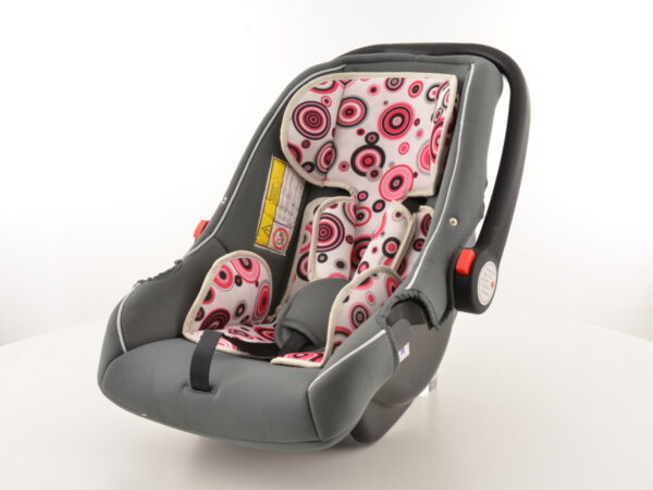 Siège auto pour enfant Siège bébé Siège auto noir / blanc / rose groupe 0+, 0-13 kg - – Image 2
