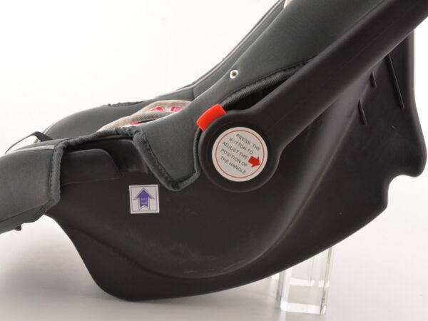 Siège auto pour enfant Siège bébé Siège auto noir / blanc / rose groupe 0+, 0-13 kg - – Image 6