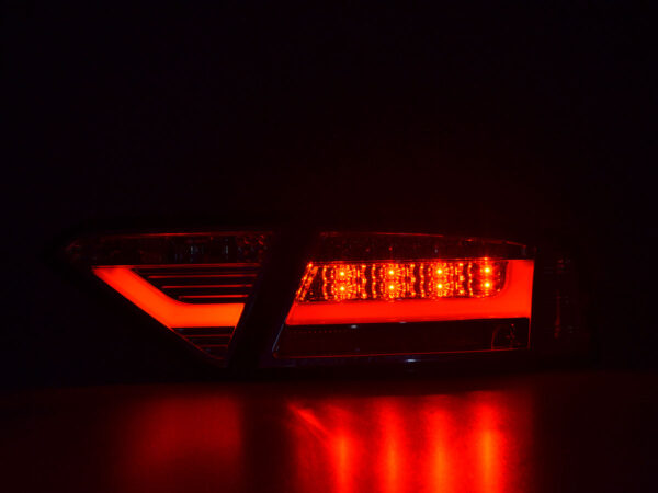 Feux arrières LED Lightbar Audi A5 8T Coupe / Sportback 07-11 chrome - – Image 2
