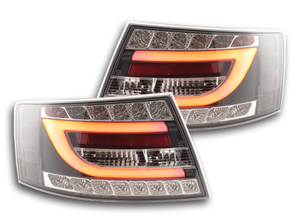 Kit feux arrières à LED Audi A6 Limo (4F) 04-08 noir -