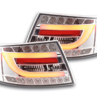 Feux arrière à LED Audi A6 Limo (4F) 04-08 chrome -