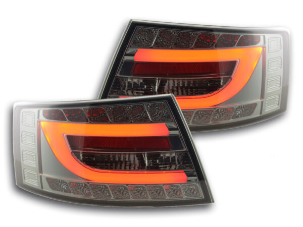 Kit feux arrières à LED Audi A6 Limo (4F) 04-08 noir -
