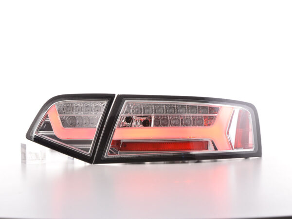 Kit feux arrières LED Lightbar Audi A6 4F Limo 08-11 chrome -
