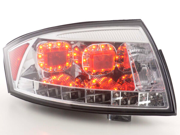 Kit feux arrières à LED Audi TT type 8N 98-06 chromé pour conduite à droite - – Image 2