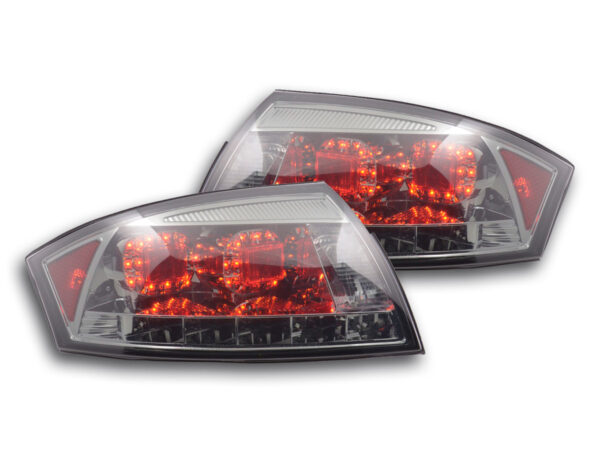 Kit feux arrières à LED Audi TT type 8N 99-06 noir pour conduite à droite -