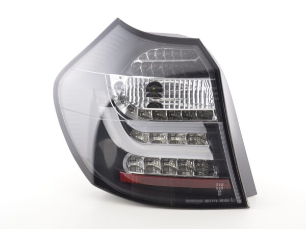 Jeu de feux arrière à LED BMW Série 1 E87 / E81 3/5 portes. 07-11 noir - – Image 7