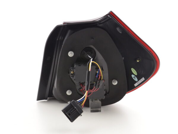 Jeu de feux arrière à LED BMW Série 1 E87 / E81 3/5 portes. 04-07 rouge / noir - – Image 7