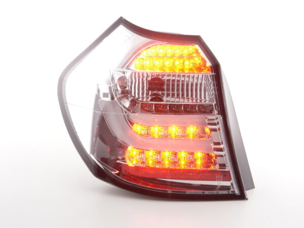 Jeu de feux arrière à LED BMW Série 1 E87 / E81 3/5 portes. 04-07 chromé - – Image 2