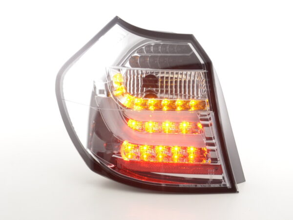 Jeu de feux arrière à LED BMW Série 1 E87 / E81 3/5 portes. 04-07 chromé - – Image 3