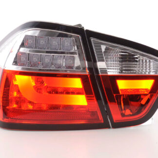 Kit feux arrière à LED BMW Série 3 E90 Limo 05-08 rouge / clair -