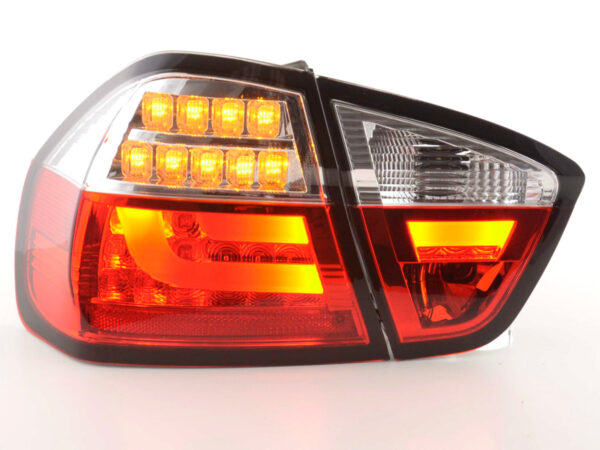 Kit feux arrière à LED BMW Série 3 E90 Limo 05-08 rouge / clair - – Image 4