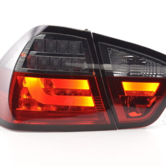Kit feux arrière LED BMW Série 3 E90 Limo 05-08 rouge / noir -
