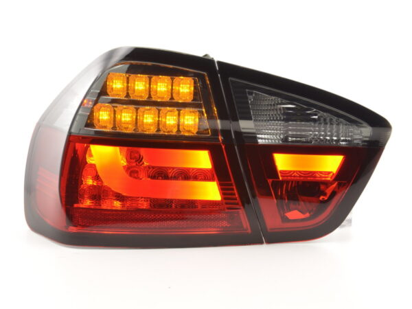 Kit feux arrière LED BMW Série 3 E90 Limo 05-08 rouge / noir - – Image 3