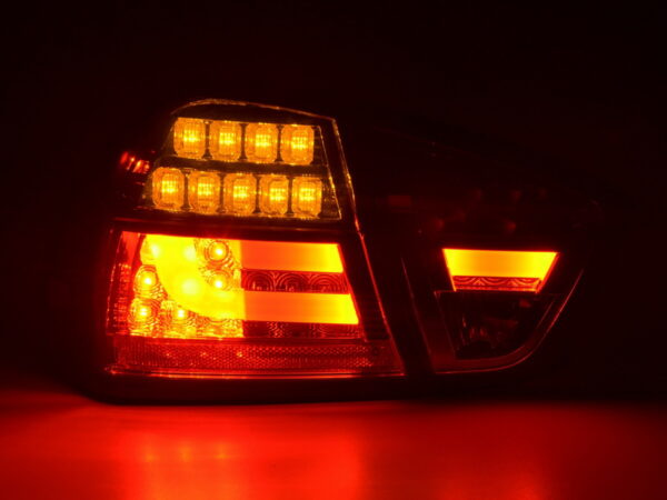 Kit feux arrière LED BMW Série 3 E90 Limo 05-08 rouge / noir - – Image 5