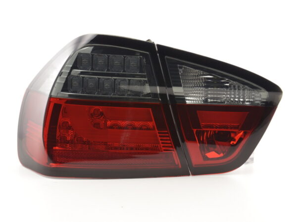 Kit feux arrière LED BMW Série 3 E90 Limo 05-08 rouge / noir - – Image 6