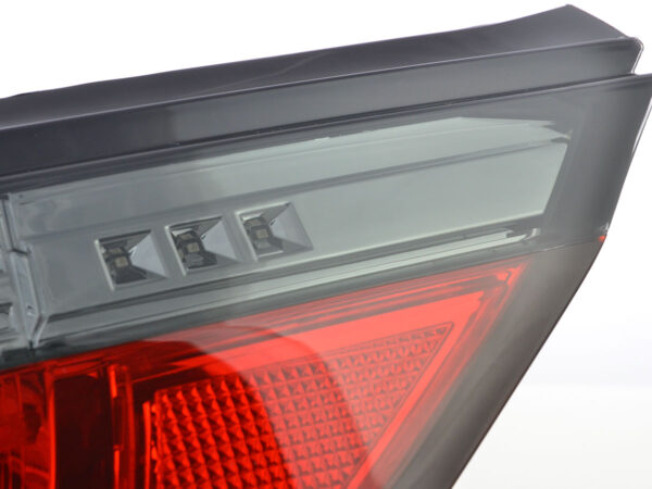 Kit feux arrières LED BMW Série 5 E60 berline 08-09 rouge / noir - – Image 4