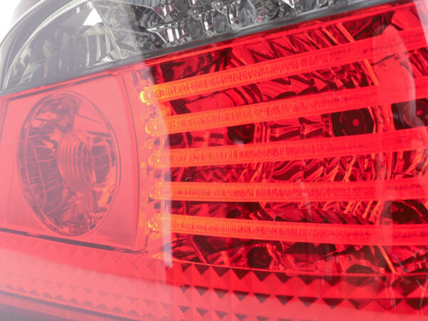 Feux arrière à LED set BMW Série 5 E60 berline 03-07 rouge / fumée - – Image 4