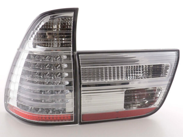 Feux arrières LED BMW X5 E53 98-02 chrome - – Image 7