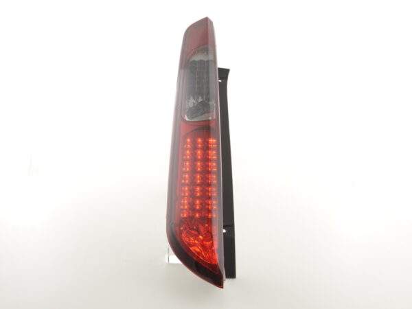 Kit feux arrières LED Ford Focus 2 5 portes 04-08 rouge / noir - – Image 2