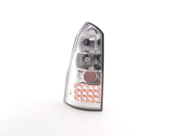 Set feux arrières LED Ford Focus Tournament DNW 98-04 chrome pour conduite à droite -