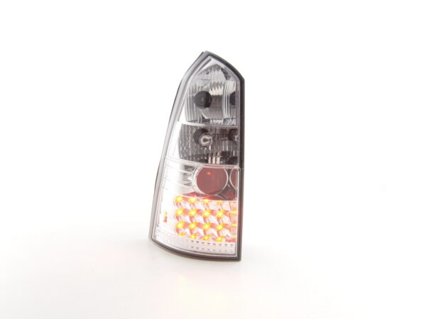 Set feux arrières LED Ford Focus Tournament DNW 98-04 chrome pour conduite à droite - – Image 2